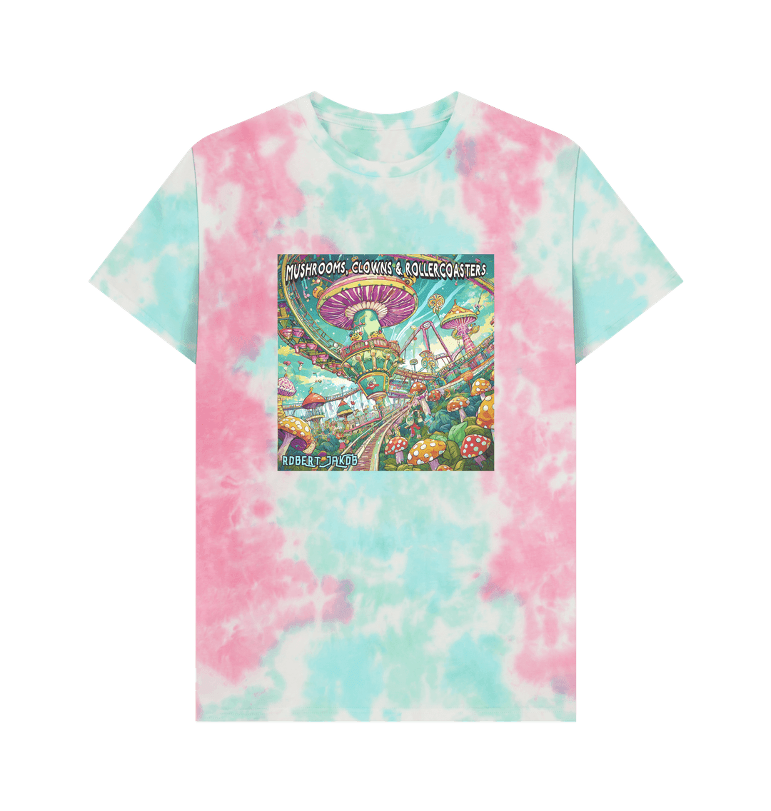 Pastel Tie Dye Printed Premium T-Shirt