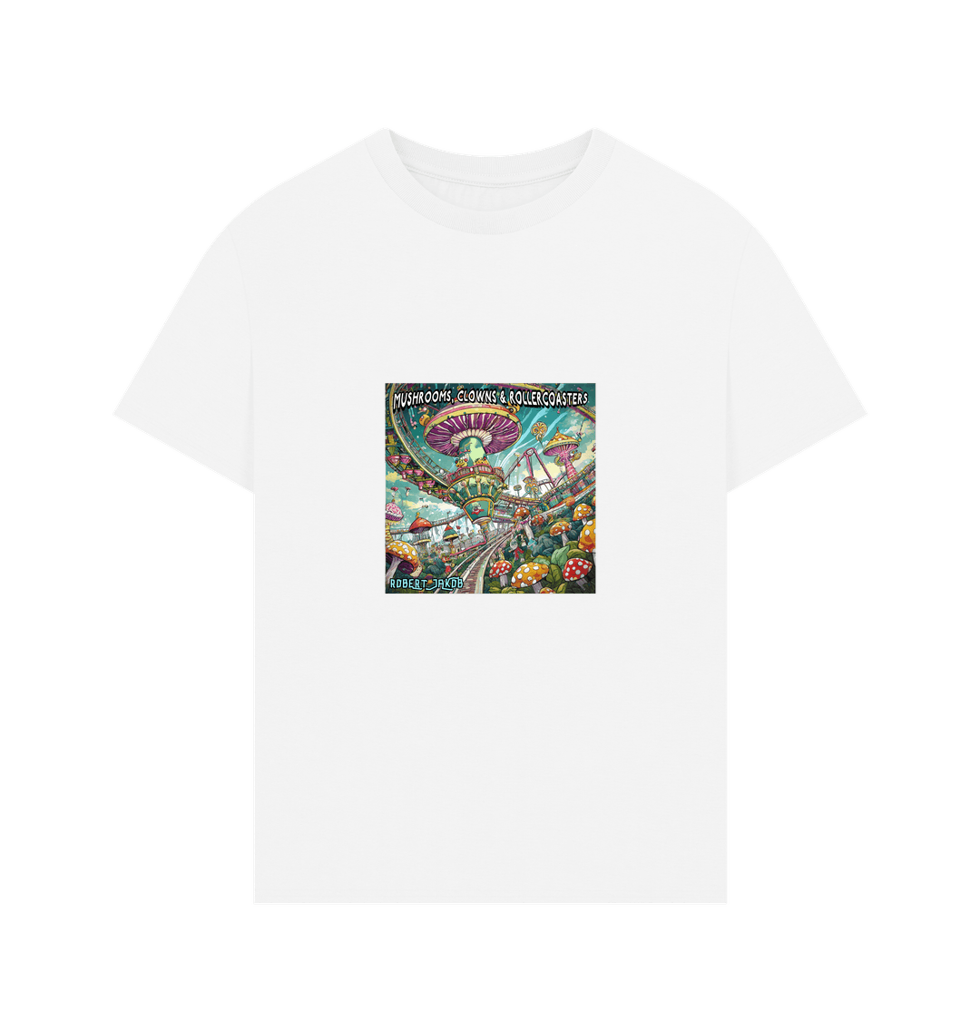 White Printed T-shirt